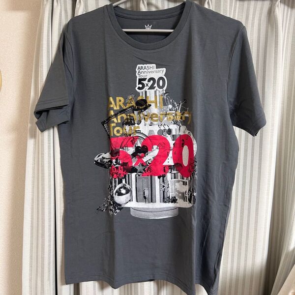 Johnny&Associates. 嵐 ARASHI Anniversary Tour 5×20 グッズ Tシャツ