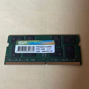 送料無料!匿名配送!SO-DIMM ノートPC用メモリDDR4-2400(PC4-19200) 16GB×1枚