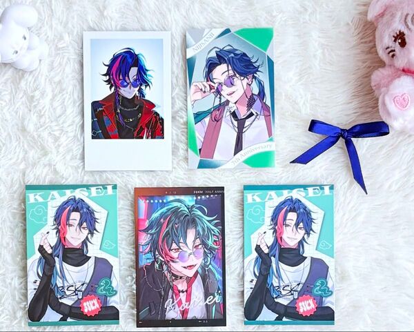 3SKM 魁星 ハーフアニバーサリー フォト風カード にじさんじ 7周年 7th Anniversary チェキ風カード