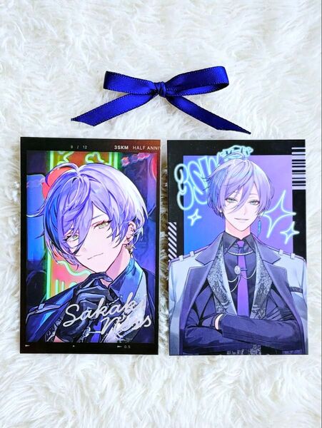 にじさんじ 3SKM ハーフアニバーサリー フォト風カード 箔押し レア シークレット セット 榊ネス