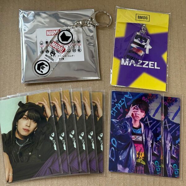 MAZZEL EIKI アクリルキーホルダー トレカ チャーム