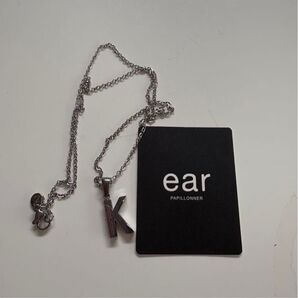 ear papillonner イニシャルネックレス PAL イア BEAMS アクセサリー ペンダント