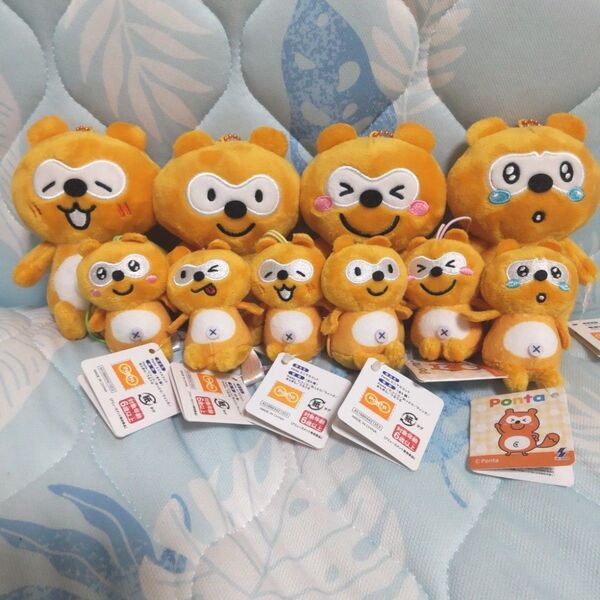 Ponta ボールチェーン付きミニぬいぐるみ ミニマスコット まとめ売り ポンタ
