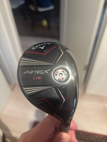 【名器】Callaway APEX UW 21度 flex S ヘッドカバー付き 値下げ相談可能