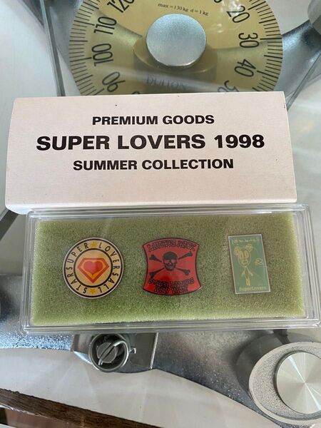 SUPER LOVERS 1998 SUMMER COLLECTION 缶バッジ 3個セット