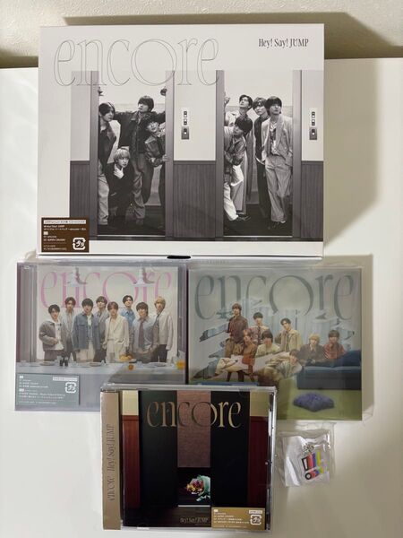 Hey! Say! JUMP encore 初回限定盤1+初回限定盤2+JUMPremium BOX盤+通常盤 DVD セット