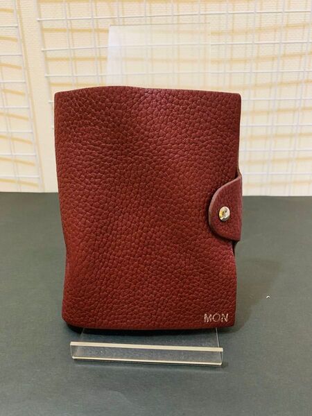 【高品質】HERMES エルメス 手帳カバー レザー ボルドー