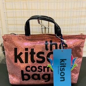 【タグ付き未使用】kitson キットソン 舟型トートバッグ トートバッグ ミニサイズ ピンク カートバッグ ゴルフ