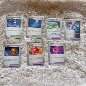 現品限り 最終お値下げ価格処分 ポケモンカード7枚セット スリーブ入り