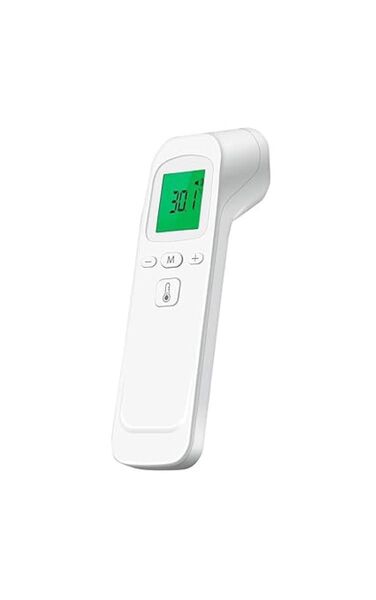 ラスト1点 本日最終お値下げ価格処分 非接触型体温計 温度計 1秒測定 ホワイト