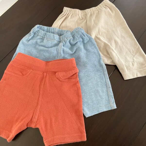 ベビー服 ハーフパンツ UNIQLO ユニクロ バースデイ 半ズボン 子供服