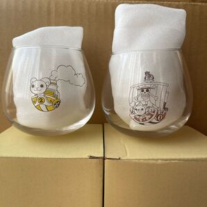 ONE PIECE キャラクターグラス メリー号 サニー号 ゆらゆらグラス グラス タンブラーワンピース
