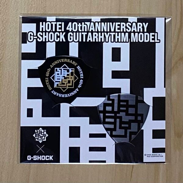 布袋寅泰40周年記念 G-SHOCKギターリズムモデル記念ピックスセット