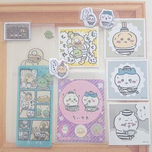 ちいかわ ハチワレ うさぎ オデ ゴブリン ブックマークコレクション あつめてシール ぷくっとシール 囚人