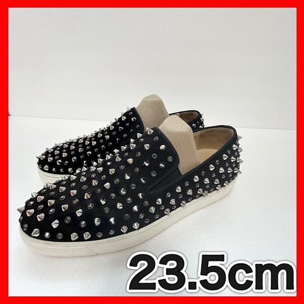クリスチャンルブタンChristian Louboutin スリッポン 美品 ローファー スリッポン クリスチャンルブタン