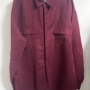 【5月中に売り切り希望】ベロアシャツ サイズXXL