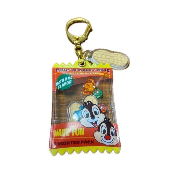 ディズニーストア シャカシャカキーホルダー チップとデール