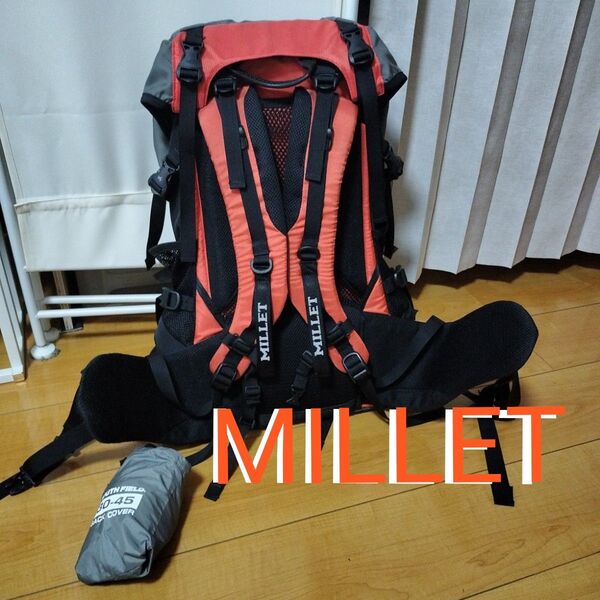 MILLET~ミレー アウトドア リュックMサイズ35/45 カバー付