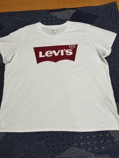 LEVI'S~リーバイス ロゴ入 メンズTシャツ 3Lサイズ