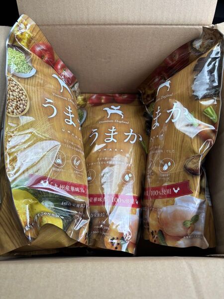 うまか プレミアムドッグフード 1.5kg 3袋