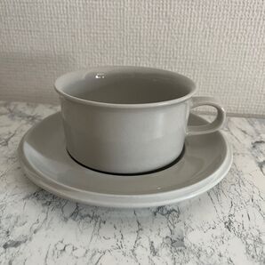 ARABIA アラビア Sモデル ティーカップ&ソーサー ホワイト
