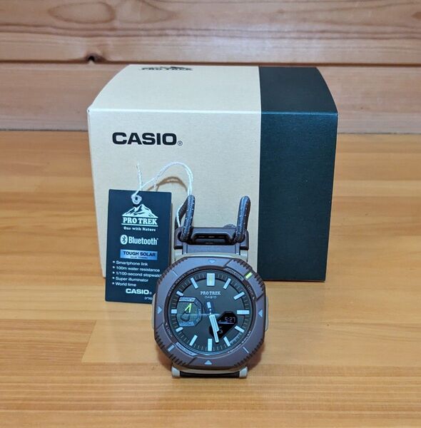 【新品未使用】カシオ CASIO PRO TREK 腕時計 メンズ PRJ-B001B-5DR プロトレック