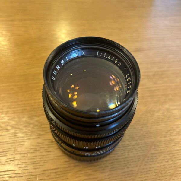 ライカ ズミルックス 50mm Mマウント オーバーホール済み 前玉割れ有り