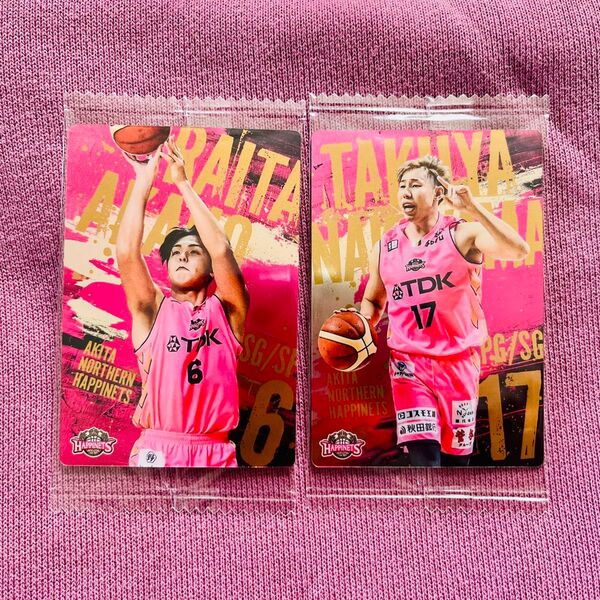 Bリーグウエハースカード 2024-25 中山拓哉 赤穂雷太