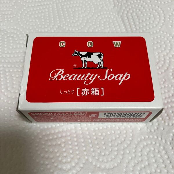牛乳石鹸 赤箱 しっとり 1箱 未開封品 牛乳石鹸 赤箱 固形石鹸 カウブランド