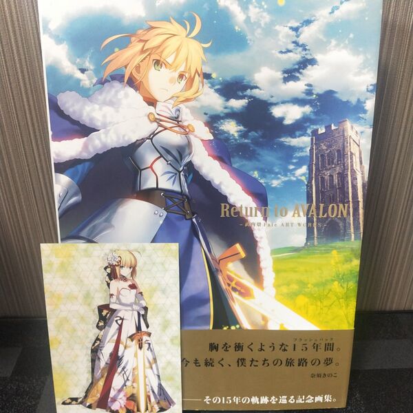 【超美品】Return to AVALON 武内崇 イラスト集 ポストカード付き