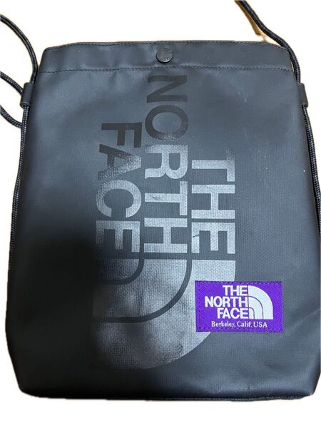THE NORTH FACE パープルレーベル 巾着バッグ ブラック PURPLE LABEL サコッシュ ショルダーバッグ