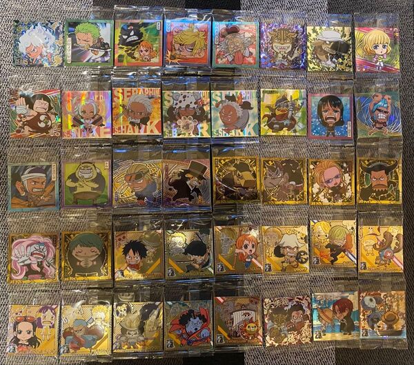 ONE PIECE ワンピース 大海賊シールウエハー LOG.9 全40種 フルコンプ セット