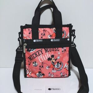 美品☆LeSportsac ディズニー100周年記念コラボ 2weyショルダー♪