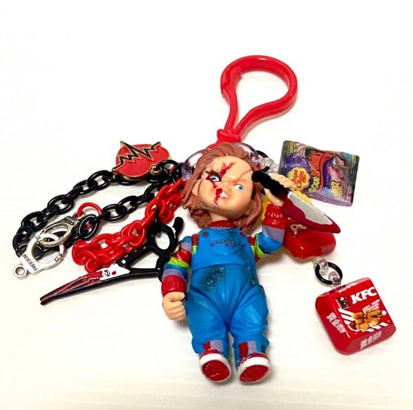 ハンドメイド キーホルダー チャッキー チャイルドプレイ
