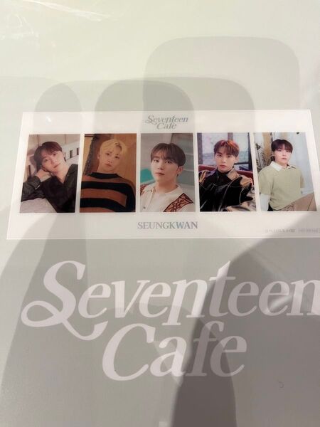 SEVENTEEN CAFE セブチカフェ SEUNGKWAN ブックマーク