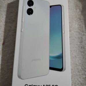 Galaxy A25 5G ホワイト 新品開封ですが未開通