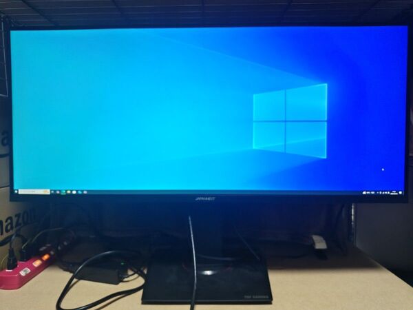 JAPANNEXT JN-IPS34144UWQHDR 34インチ ゲーミングモニター 144Hz UWQHD IPS)