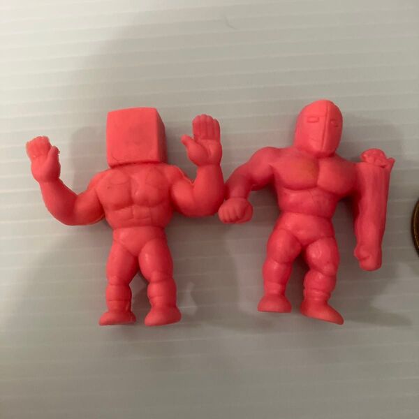 キンケシ パチモノ 変色 キン肉マン消しゴム 無版権