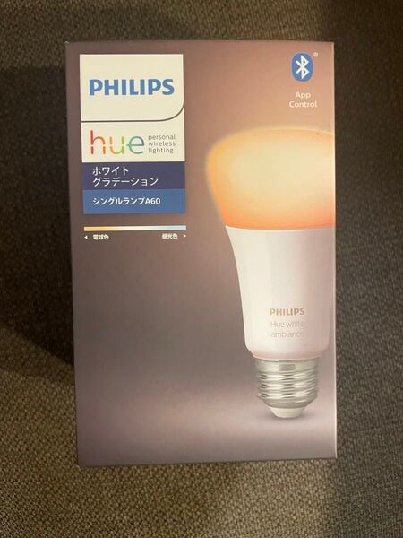 Philips Hue フィリップス シングルランプ A60 hue(新品未開封)