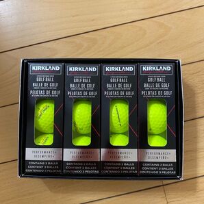 カークランド シグネチャー 3ピースゴルフボール 1ダース 12球 イエロー 新品