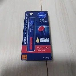 ニベア リッチケア カラーリップ シアーレッド