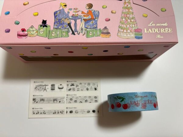 【新品】【未使用】ラデュレ マスキングテープ さくらんぼ チェリー LADUREE