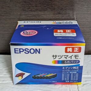 【純正・新品】エプソン サツマイモ インクカートリッジ 6色 SAT-6CL