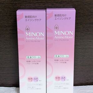 【2個セット】ミノン アミノモイスト エイジングケア ミルククリーム 100g