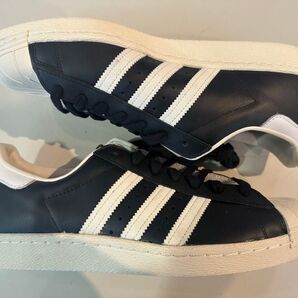 2016 adidas スーパースター 80s 黒×白 US9.5 新品 G61069