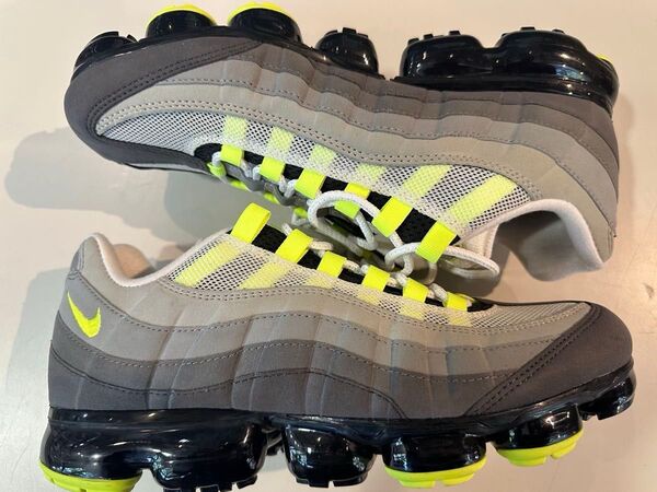 2018 NIKE AIR VAPORMAX 95 イエローグラデ US10 新品 AJ7292-001