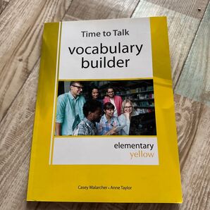 Time to Talk vocabulary builder elementary yellow
