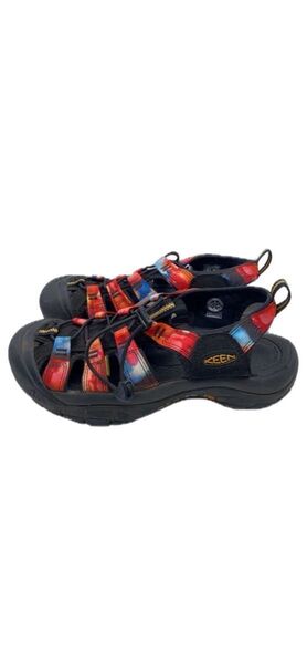 KEEN◆サンダル/25cm/BLK/1024322