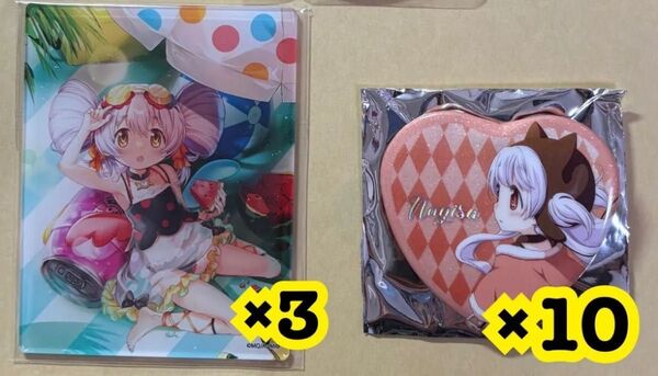 魔法少女まどか☆マギカ まどマギ マギアレコード マギレコ 缶バッジ アクリルカード 百江なぎさ