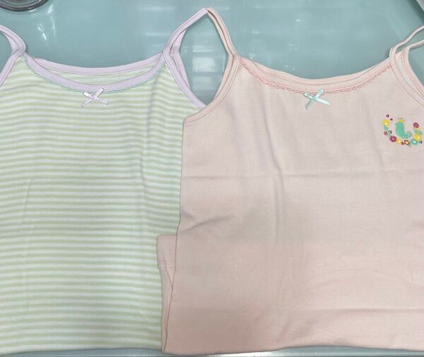 女の子キャミソール 肌着 100cm トップバリュ オーガニックコットン100%